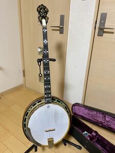 BLUEBELL バンジョー RB-1300 H&F Banjo HEARTS & FLOWERS 弦楽器 