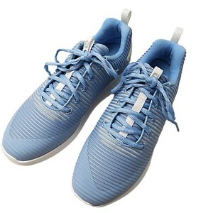 【未使用】1,000円～ FOOT JOY フットジョイ FLEX XP スパイクレス ゴルフシューズ ブルー系 サイズ7M レディース [M4973]