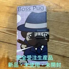 パグ好き注目！めちゃくちゃ目立つiPhone11 pug手帳型カバー