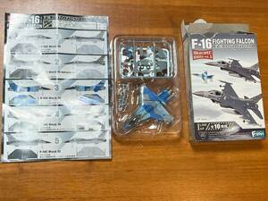 F-toys 1/144 ハイスペックシリーズ vol.1 F-16 ファイティングファルコン　アメリカ空軍第354戦闘航空団　第18アグレッサー部隊