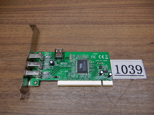 IEEE-1394　PCIカード　★DN1039
