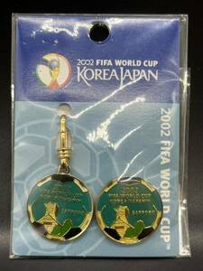 2002 FIFA WORLD CUP KOREAJAPAN 札幌 ファスナーアクセサリー バッジ 公式ライセンス