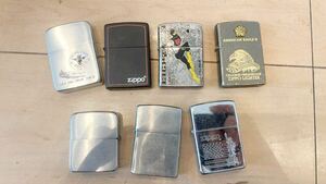 Ⅲ ZIPPO オイルライター 7個売り