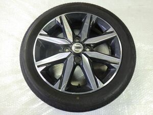 ★デイズ ハイウェイスター Gターボ B21W★1本 165/55R15 ニッサン 純正 アルミ 100 4H 56mm 15インチ 中古 タイヤ ホイール 中古