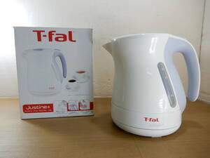 Y0414★\1～T-fal/ティファール　家庭用　Justine＋　電気ケトル/電気湯沸かし器　容量:1.2L　Type:KO340176