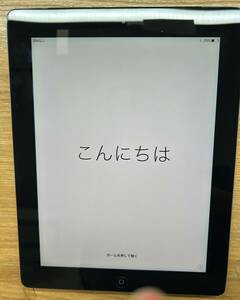 iPad 4 Wi-Fi Cell 64GB A1460 MD524J/A ブラック ジャンク品 