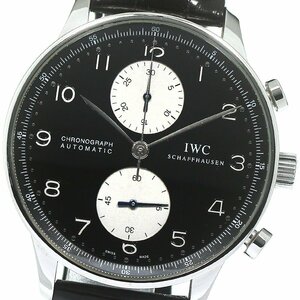 IWC SCHAFFHAUSEN IW371404 ポルトギーゼ クロノグラフ 自動巻き メンズ _791015