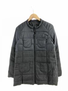 COMPTOIR DES COTONNIERS コントワーデコトニエ リバーシブル ダウン コート size7/ネイビー ◆■ ☆ dkb3 レディース