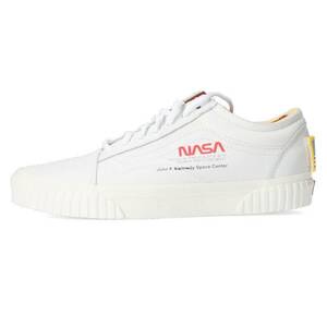 バンズ VANS NASA Space Voyager True White サイズ:27cm オールドスクールスニーカー 中古 BS99