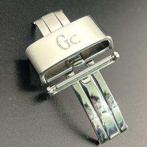 c205 希少【GC】ゲスコレクション 20mm レザーベルト用 Dバックル 鏡面/ポリッシュ スイス