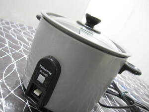 ☆Panasonic パナソニック ミニクッカー SR-03GP 小型電気鍋 2012年製 1.5合 炊飯器 ☆