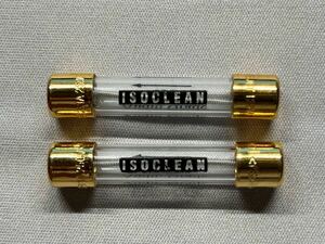 高音質 ISOCLEAN ヒューズ 1.0A 6x31.8mm AudioGrade オーディオ グレード