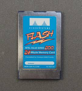 KN4691 【ジャンク品】 cisco 24MB Memory Card MEM-C6K-FLC24M
