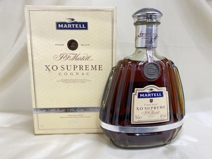 L1070【古酒】希少！ MARTELL XO SUPREME COGNAC/マーテル XO スプリーム コニャック ブランデー グリーンボトル箱付き 700ml 40%