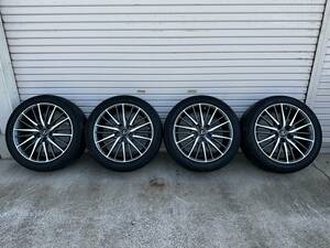 LEXUS レクサス F スポーツ BBS製 LS460純正/19インチ RV748 245/45R19 タイヤホイール 19X8J +35 5H PCD120 4本組 …