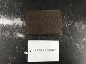 ARTS＆SCIENCE 3 card case カードケース アーツアンドサイエンス ブラウン 店舗受取可