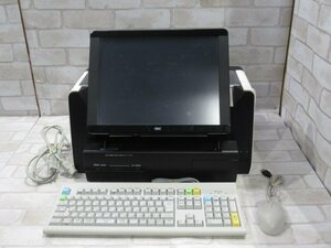 Ω 新DC 0567♪ 保証有 TEC【 SJ-9000-S 】東芝テック事務コン キーボード/マウス付 動作OK・祝10000!取引突破!!