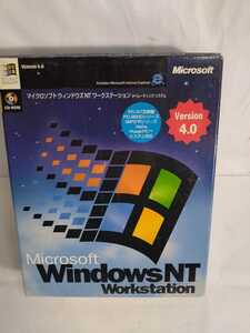 Windows NT Workstation Ver4.0 オペレーティングシステム CD-ROM/フロッピーディスク　使用済み