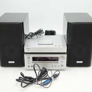 ONKYO オンキョー ミニコンポ オーディオコンポ CR-S1 ND-S1 D-SE600 2009年製 オーディオ機器 音響機器 通電確認済