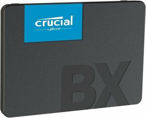 Crucial クルーシャル SSD 500GB BX500 内蔵型SSD SATA3 2.5インチ 7mm 3年保証 CT500BX500SSD1