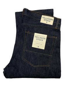 未使用品 米国製 サイズ36 TELLASON テラソン CONE DENIM コーンミルズ ストレート ジーンズ 14OZ リジッド デニム サンフランシスコ製