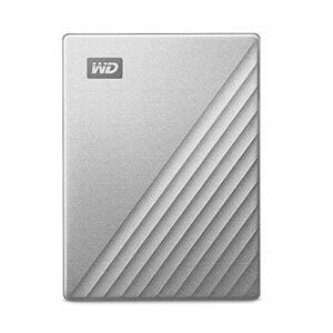 WD Mac用ポータブルHDD 5TB USB Type-C タイムマシン対応 My Passport Ultra for Mac パスワード保護 / 3年保証 WDBPM(中古品)　(shin