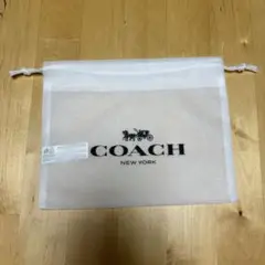 新品☆ COACH コーチ 不織布 袋 アクセサリー用 小物入れ