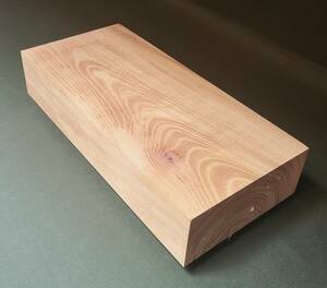 桧 ヒノキ ■ 無垢ブロック プレナー加工品 彫刻 木工品 銘木 DIY ■（177）