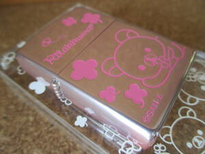 ZIPPO 『Rilakkuma リラックマ SAN－X』2007年10月製造 コンドウアキ アクリルケース付き オイルライター ジッポー 廃版激レア 未使用品