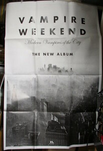 VAMPIRE WEEKEND - Modern Vampires of the City /ポスター!!