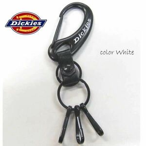 [送料無料] 新品 Dickies ディッキーズ カラビナキーホルダー ホワイト