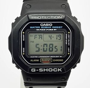 73 稼働品 CASIO カシオ G-SHOCK Gショック DW-5600E ブラック 黒 メンズ腕時計 