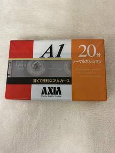 カセットテープ　AXIA A1 20分　未使用保管品