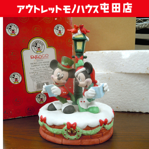 ディズニー ENESCO オルゴール 652776 ミッキー＆ミニー LAMPOST MUSICAL「JoyToTheWorld」クリスマス 札幌市