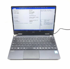 NT: NEC VersaPro　VKT13H-4　第8世代　Core i5-8200Y 1.30GHz /8GB /SSD:128GB/無線ノート