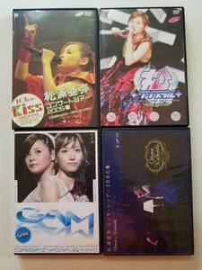 【中古DVD 松浦亜弥 コンサートツアー2004 秋/2005 春 101回目のKISS~HAND IN HAND~/2006春~OTONA no NAMIDA~/GAM 亜弥&美貴 4巻セット】