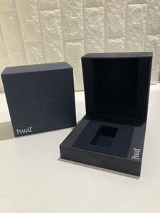 PIAGET ピアジェ　腕時計 空箱 ウォッチケース 外箱 内箱 ボックス ネイビーカラー　15cm×15cm イ5-1