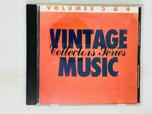 即決CD VINTAGE MUSIC VOLUME 3 & 4 / ヴィンテージ ミュージック JVC-510 Z55