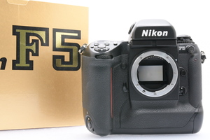 Nikon F5 ボディ + MC-30 ニコン フィルムカメラ AF一眼レフ ケーブルレリーズ 説明書 箱付