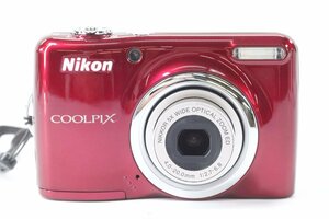 NIKON ニコン COOLPIX L23 クールピクス コンパクトカメラ デジタルカメラ デジカメ レッド 43589-Y