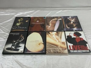 A5-084 中古 中森明菜 DVD 8点まとめ / 歌姫 felicidad Apasionado ライブツアー 2002 2003 2005 2006 CLIP2002~2007＆MORE