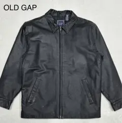 OLD GAP ギャップ レザージャケット ジップアップ