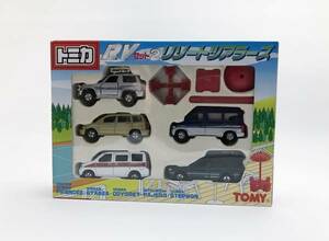 トミカ 未開封　RVセット2リゾートツアラーズ　ボンゴフレンディ　オデッセイ　パジェロ　ステップワゴン　ステージア　tomy