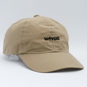 WTAPS T-6L 03 CAP ベージュ ダブルタップス ロゴ刺繍6パネルキャップ 21aw 帽子