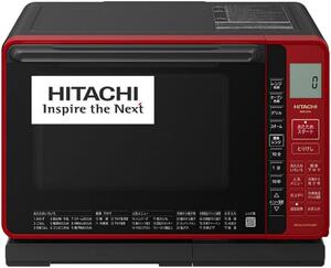 日立(HITACHI) オーブンレンジ 22L MRO-S7A R レッド