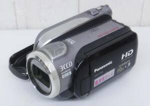 当時物 ＊レトロビデオカメラ ＊Panasonic HDC-HS9 ＊ハイビジョン ＊FULL HD ＊LEICA F=3.0-30mm＊SDカード＊MADE IN JAPAN＊ジャンク品