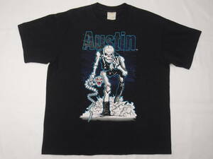 ◆古着卸USA■Austin☆Tシャツ★★★XL　wwe OLD アメリカ直輸入　SALE お見逃しなく!