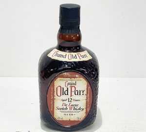 (未開封品)　Grand Old Parr グランドオールドパー 12年 デラックス スコッチ ウイスキー 750ml 43%vol