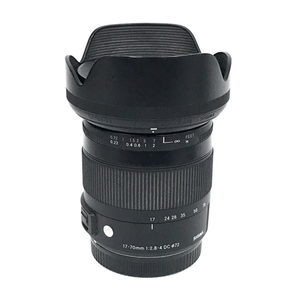 1円 SIGMA Contemporary 17-70mm 1:2.8-4 DC カメラレンズ キヤノンEFマウント用 オートフォーカス C012330−2