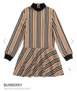 【未使用タグ付き・自宅保管品】BURBERRY バーバリー チルドレン 12Y（152cm）ワンピース ドレス バーバリージャパン キッズ